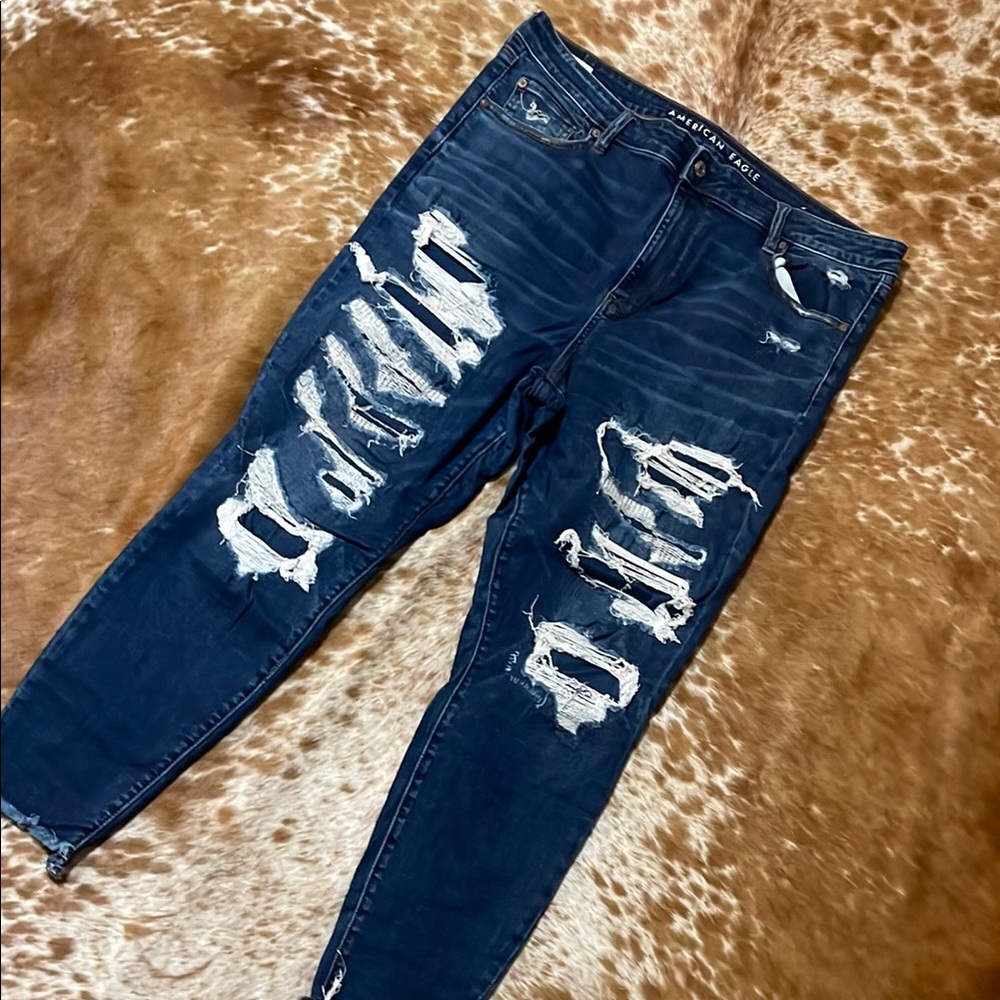 American Eagle Distressed Skinny Jeans